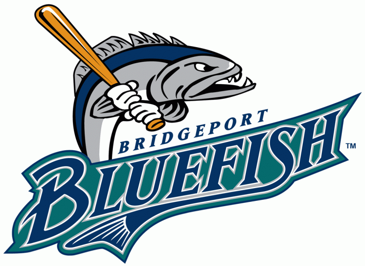 Bridgeport Bluefish 1998-Pres Primary Logo iron on transfers for T-shirts